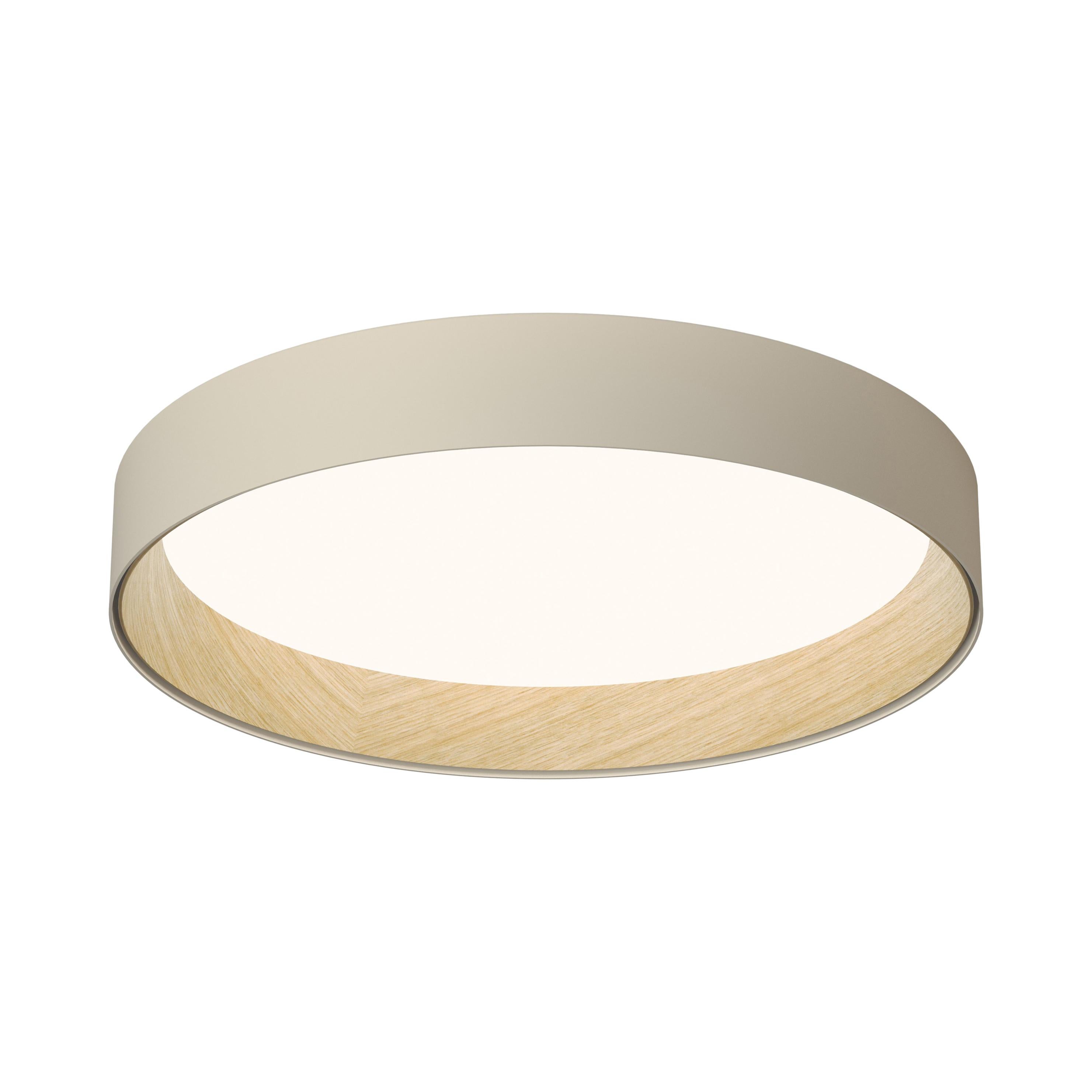 DUO Ceiling Light in Cream by Ramos 
Bassols For Sale