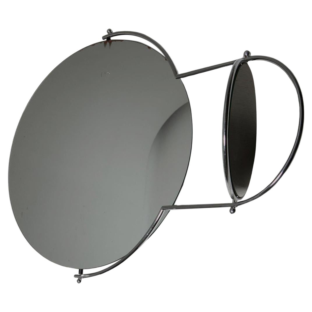 "Duo" Mirror by Rodney Kinsman for Bieffeplast, Italy, 1980s im Angebot