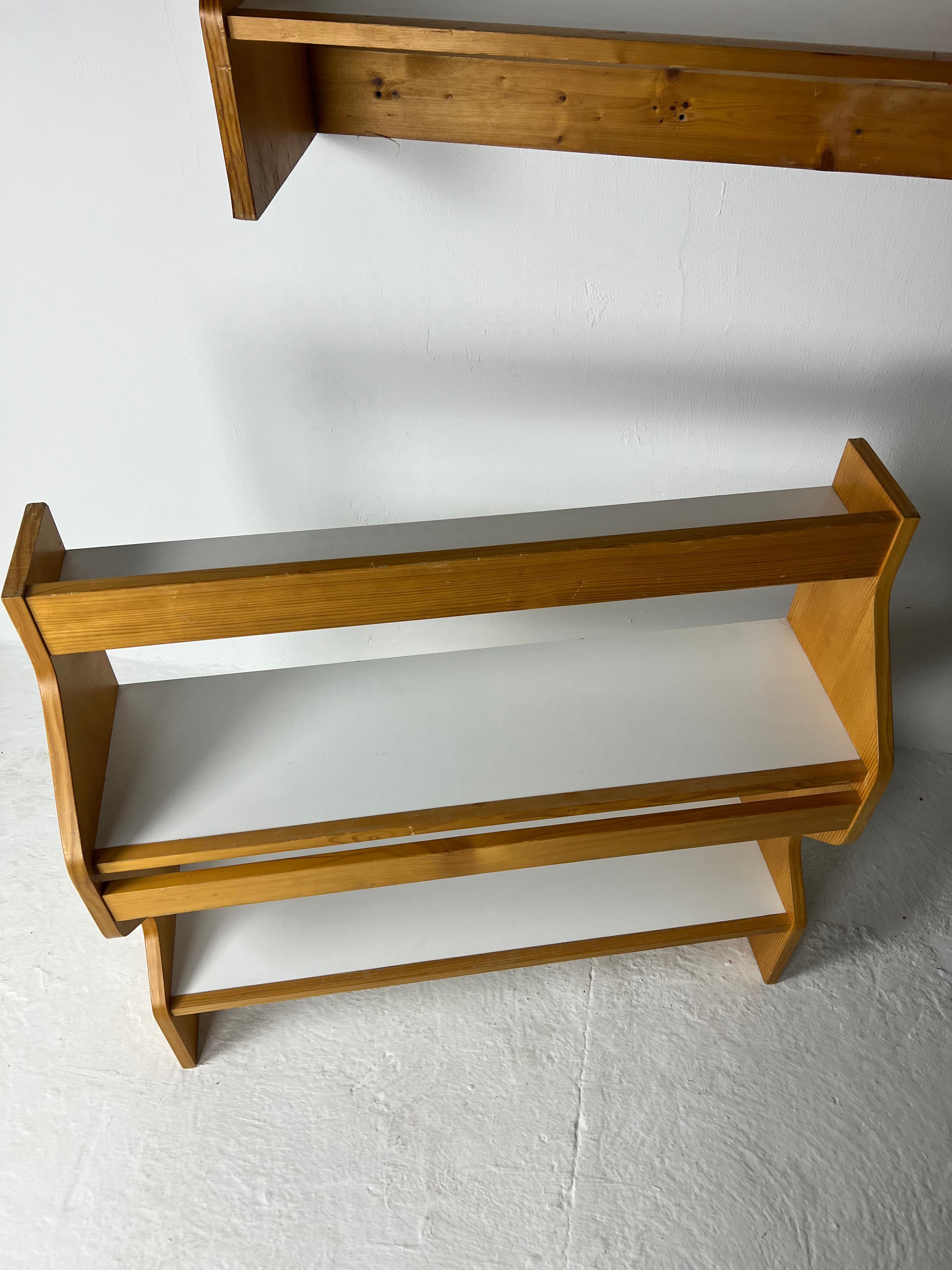 Duo of Dresser Shelves by Charlotte Perriand For Sale 11