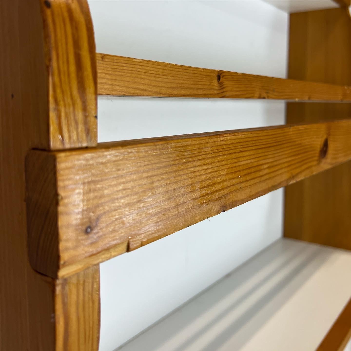 Pine Duo of Dresser Shelves by Charlotte Perriand For Sale