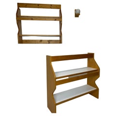 Duo of Dresser Shelves by Charlotte Perriand