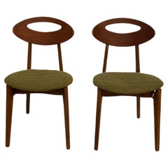 Duo of Roger Landault chairs for Sentou, France 50's