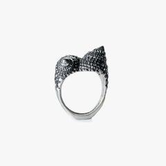 Duo Ring in Sterling Silver by Kirsten Muenster Jewelry