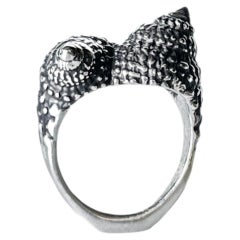 Duo Ring in Sterling Silver by Kirsten Muenster Jewelry