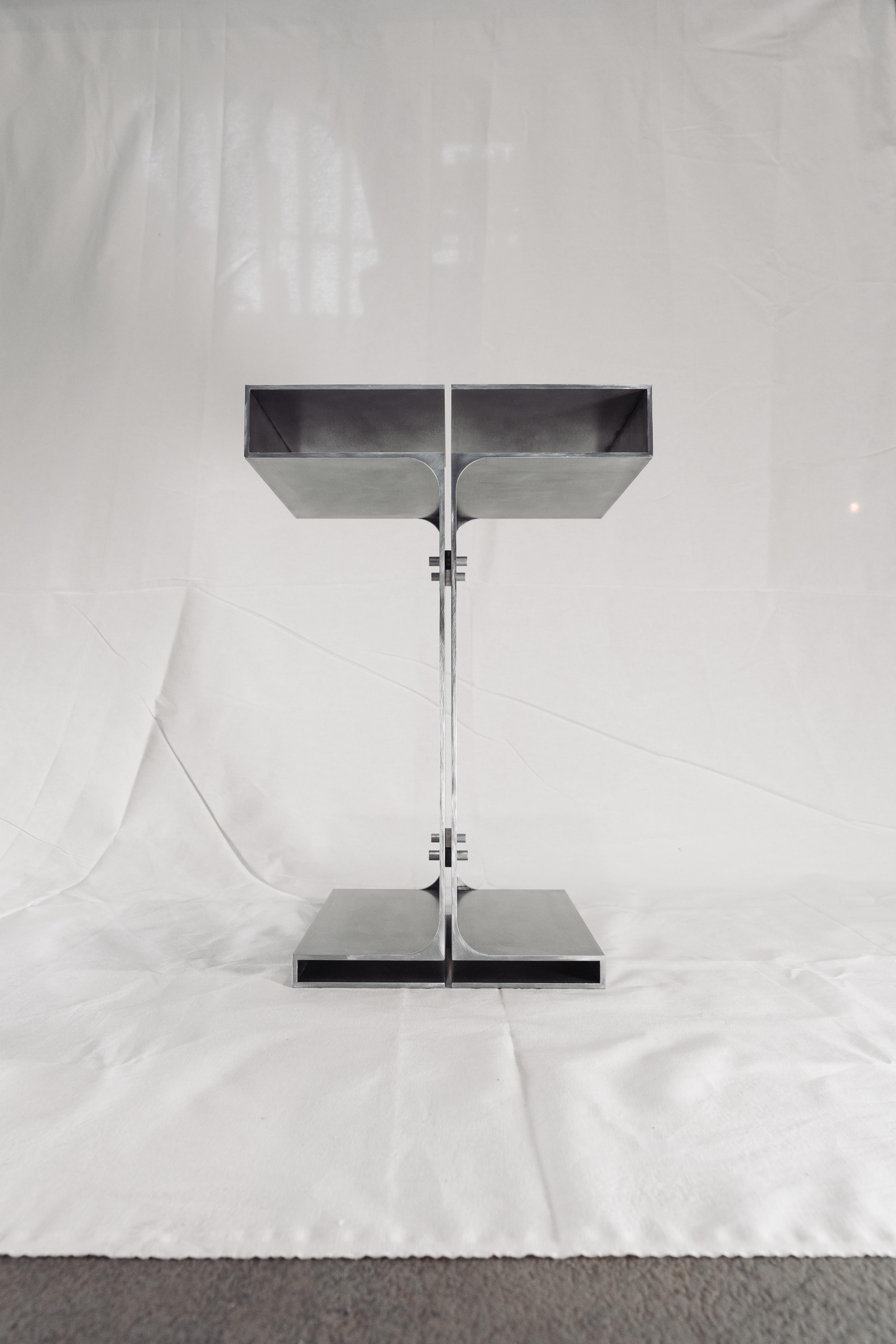 Postmoderne Table d'appoint Duo Simplicia de Justus Knut Schomann en vente