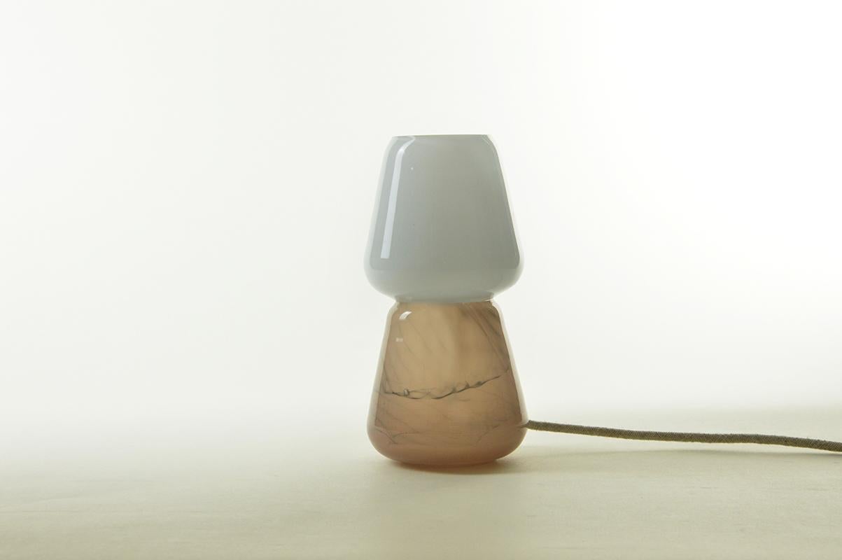 Contemporary Duo Table Lamp by Atelier George