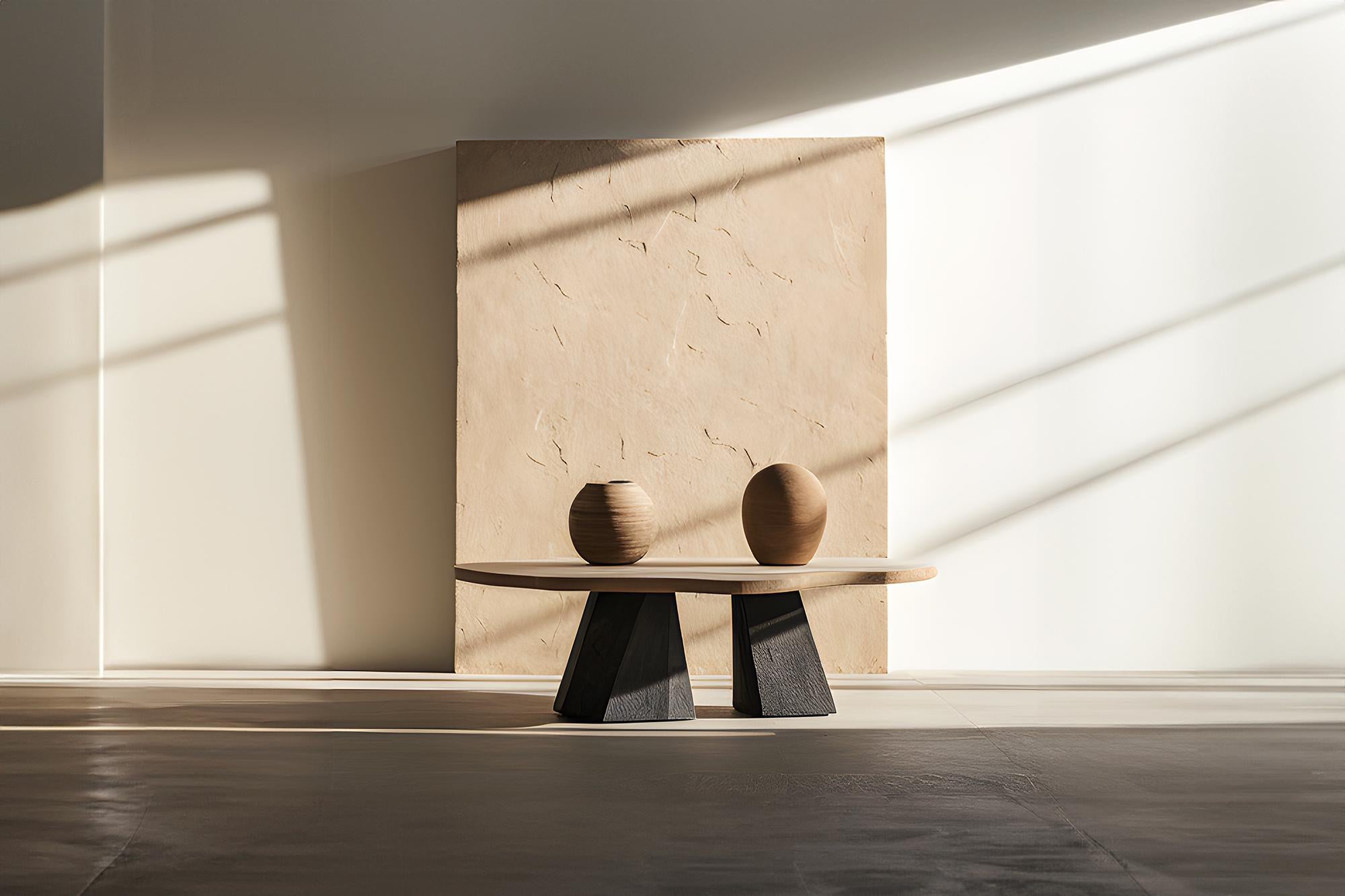 Mid-Century Modern Duo-Tone Square Coffee Table - Dynamic Fundamenta 35 by NONO For Sale