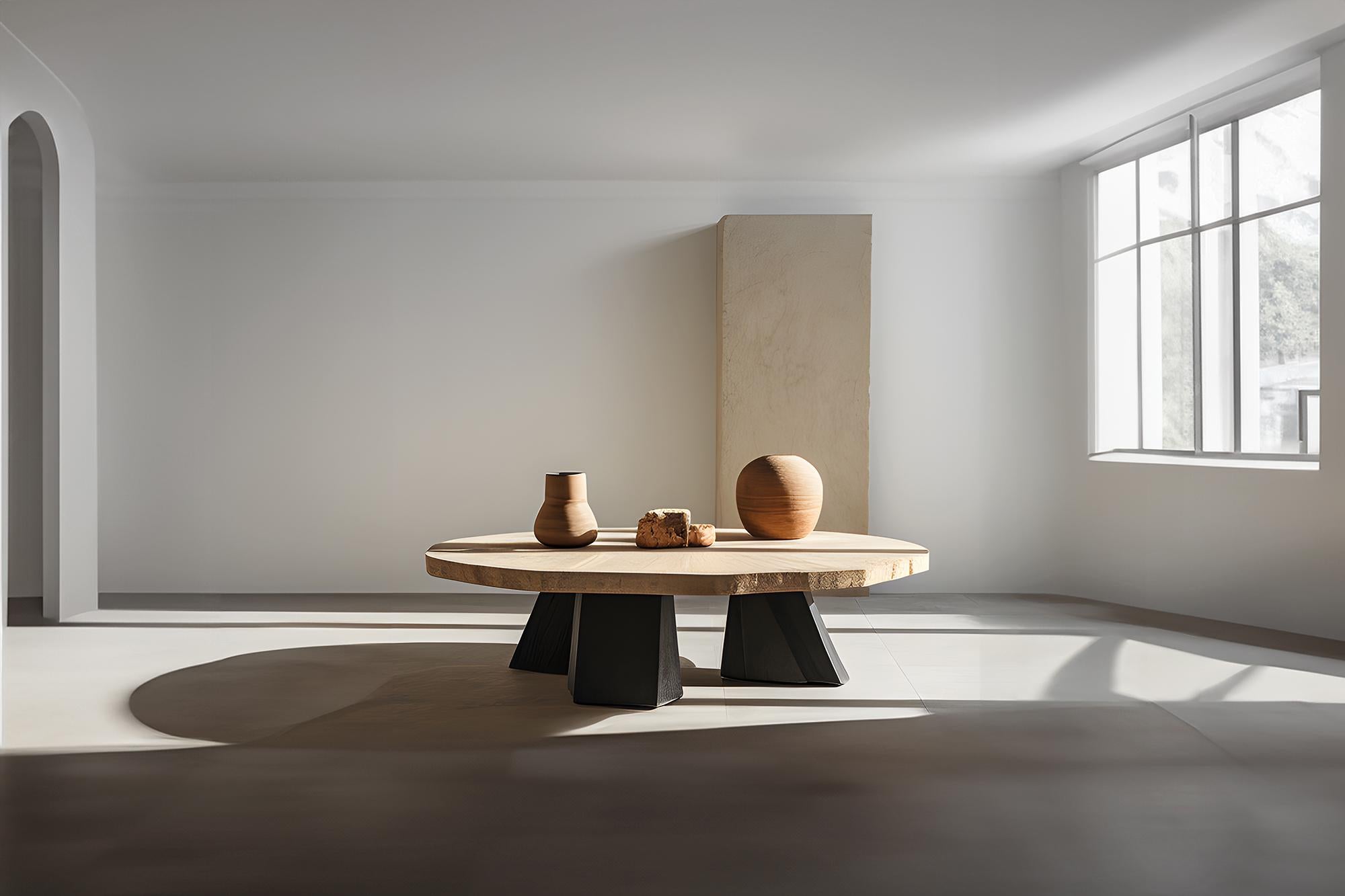 Mexican Duo-Tone Square Coffee Table - Dynamic Fundamenta 35 by NONO For Sale