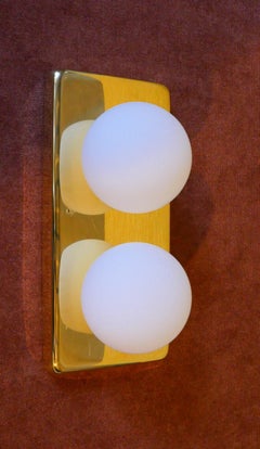 DUOBI wall sconce in brass, nickel or chrome - by Candas Design