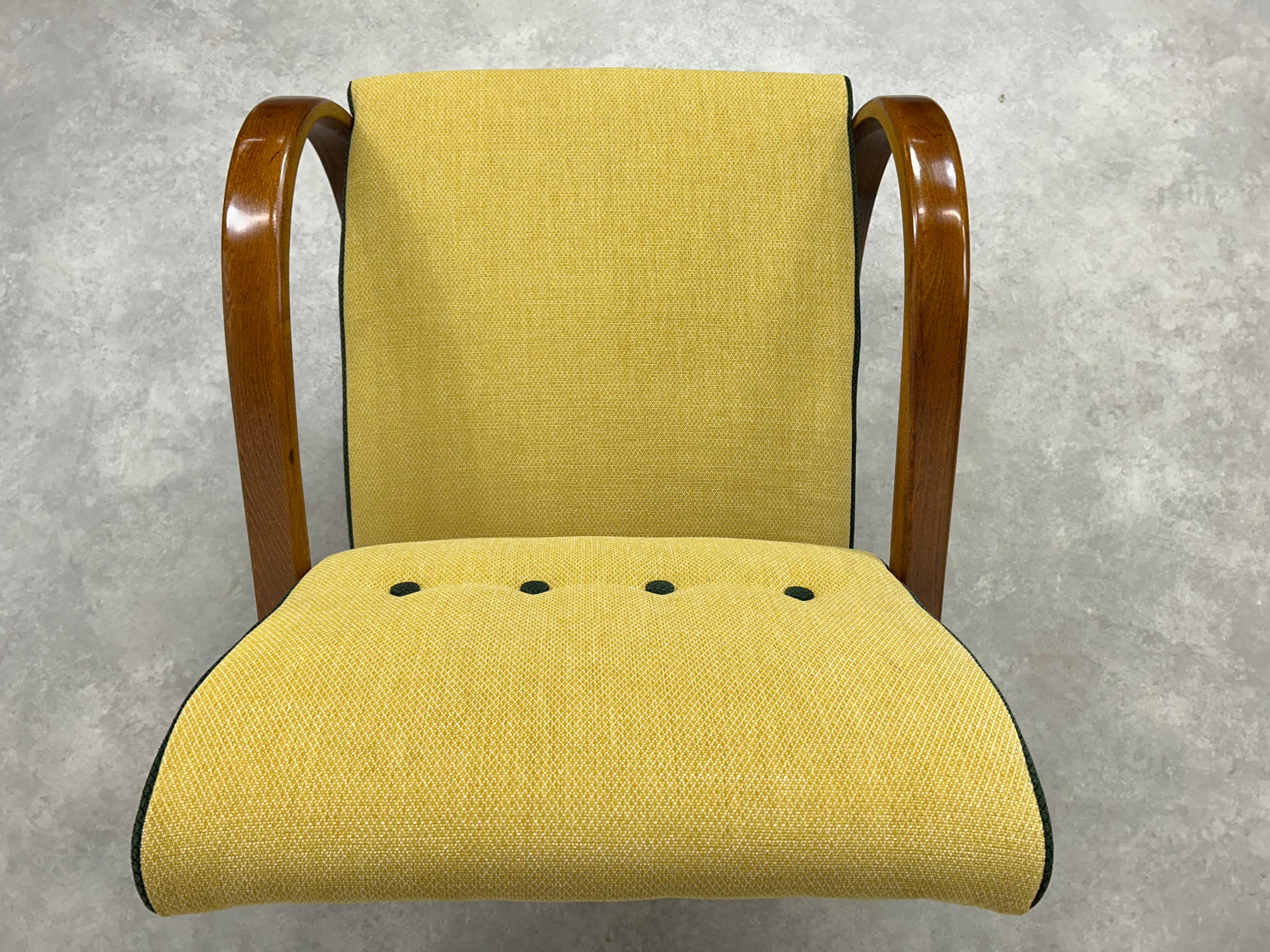 Poltrone Duocolor di Jindřich Halabala in vendita 3