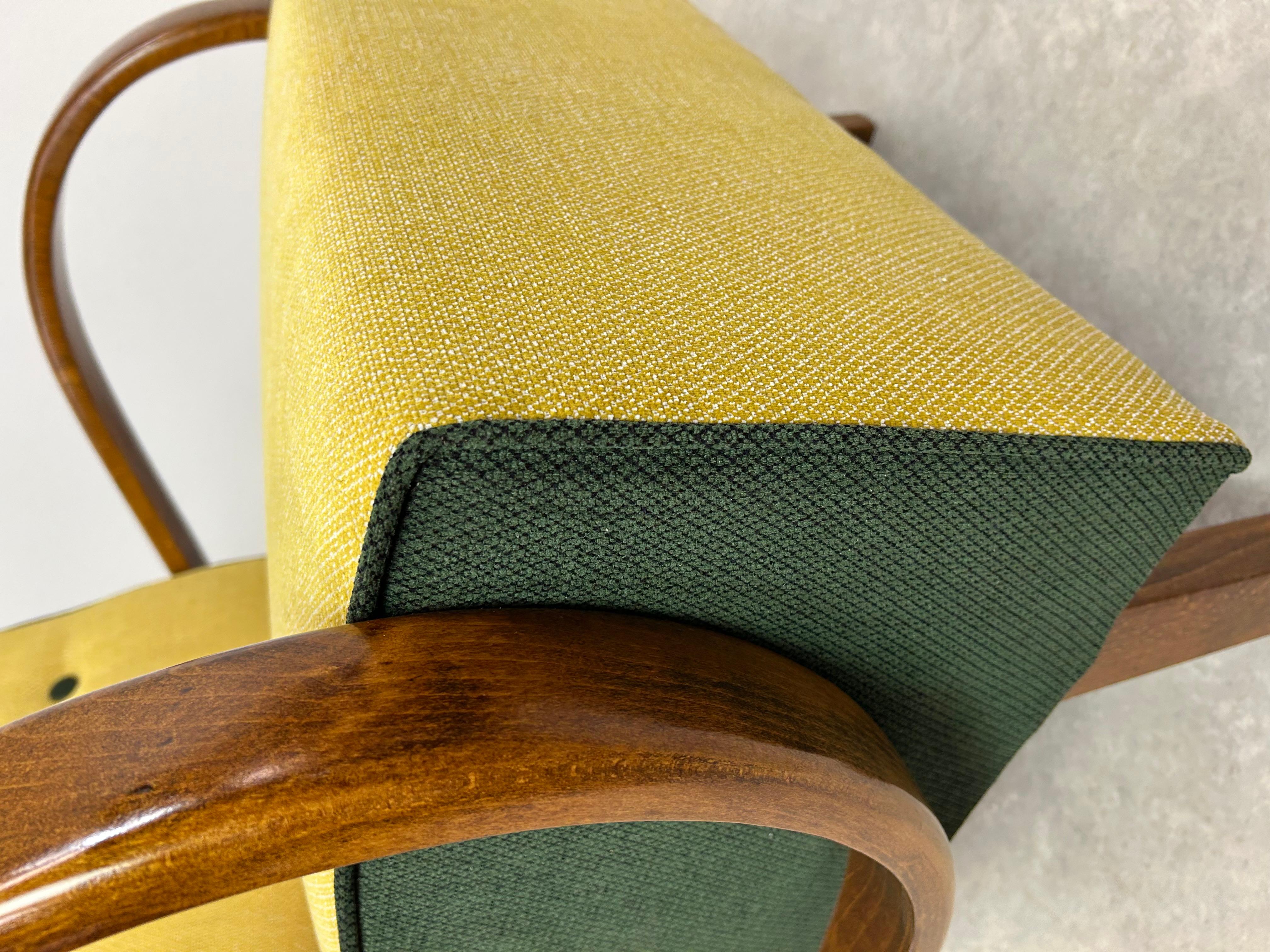 Poltrone Duocolor di Jindřich Halabala In condizioni ottime in vendita a Banská Štiavnica, SK