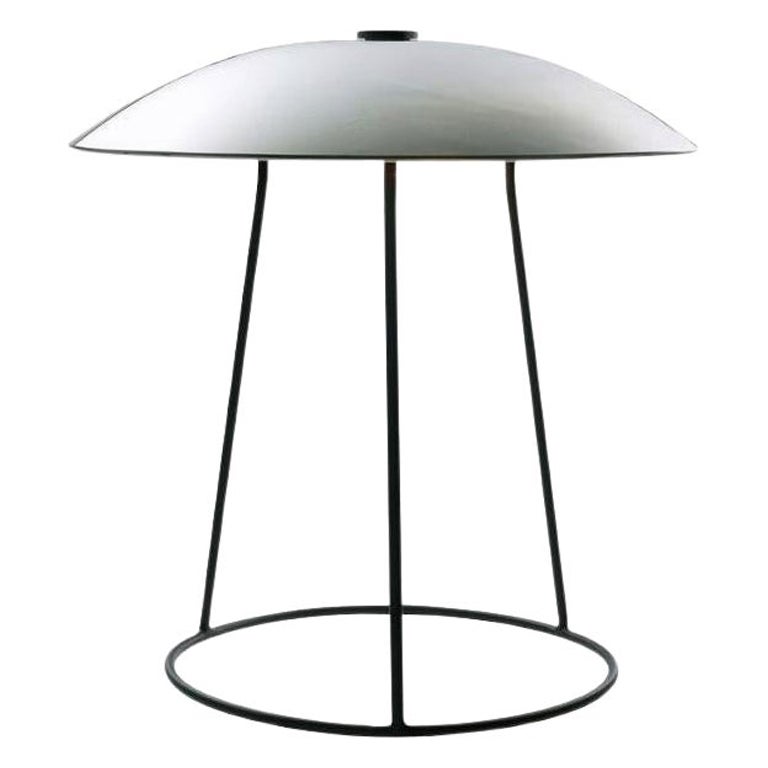La lampe de bureau Duomo, argentée et grande par RADAR