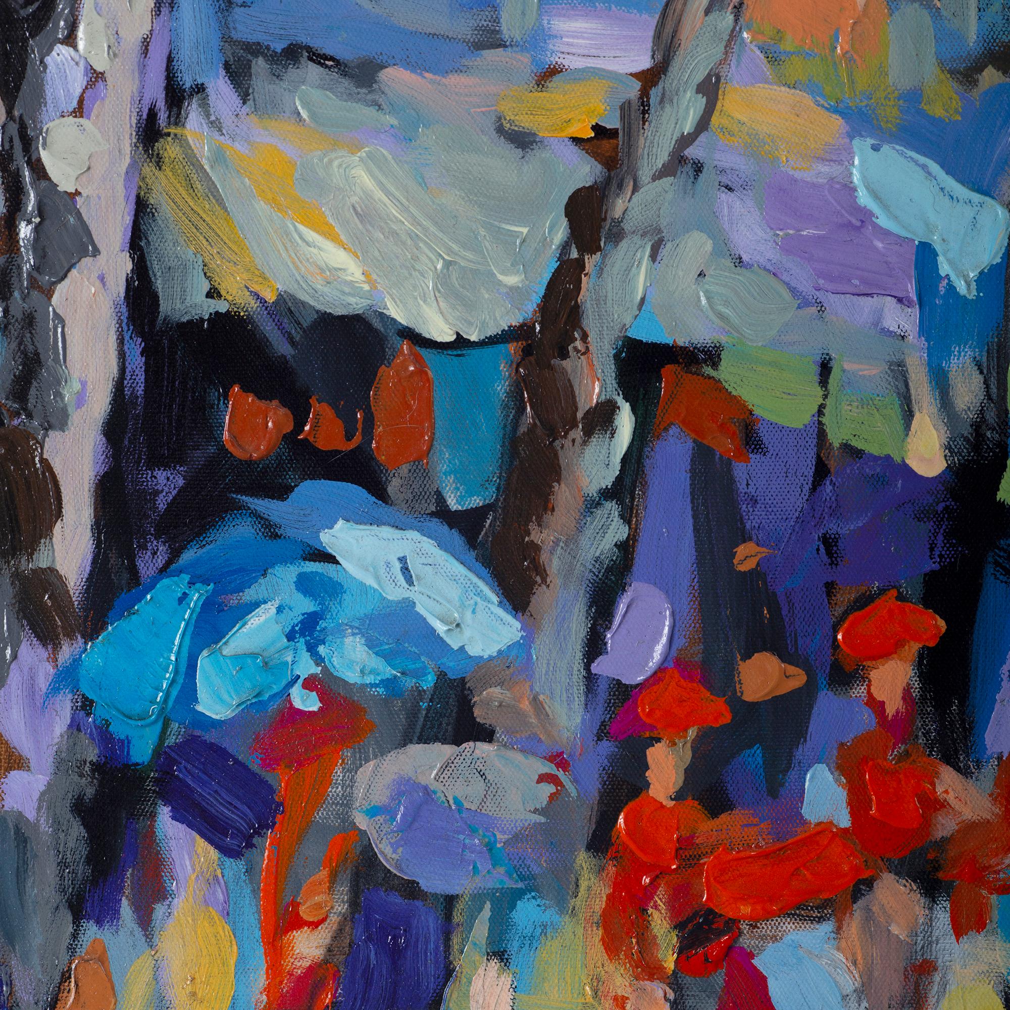 Pittura impressionista colorata 