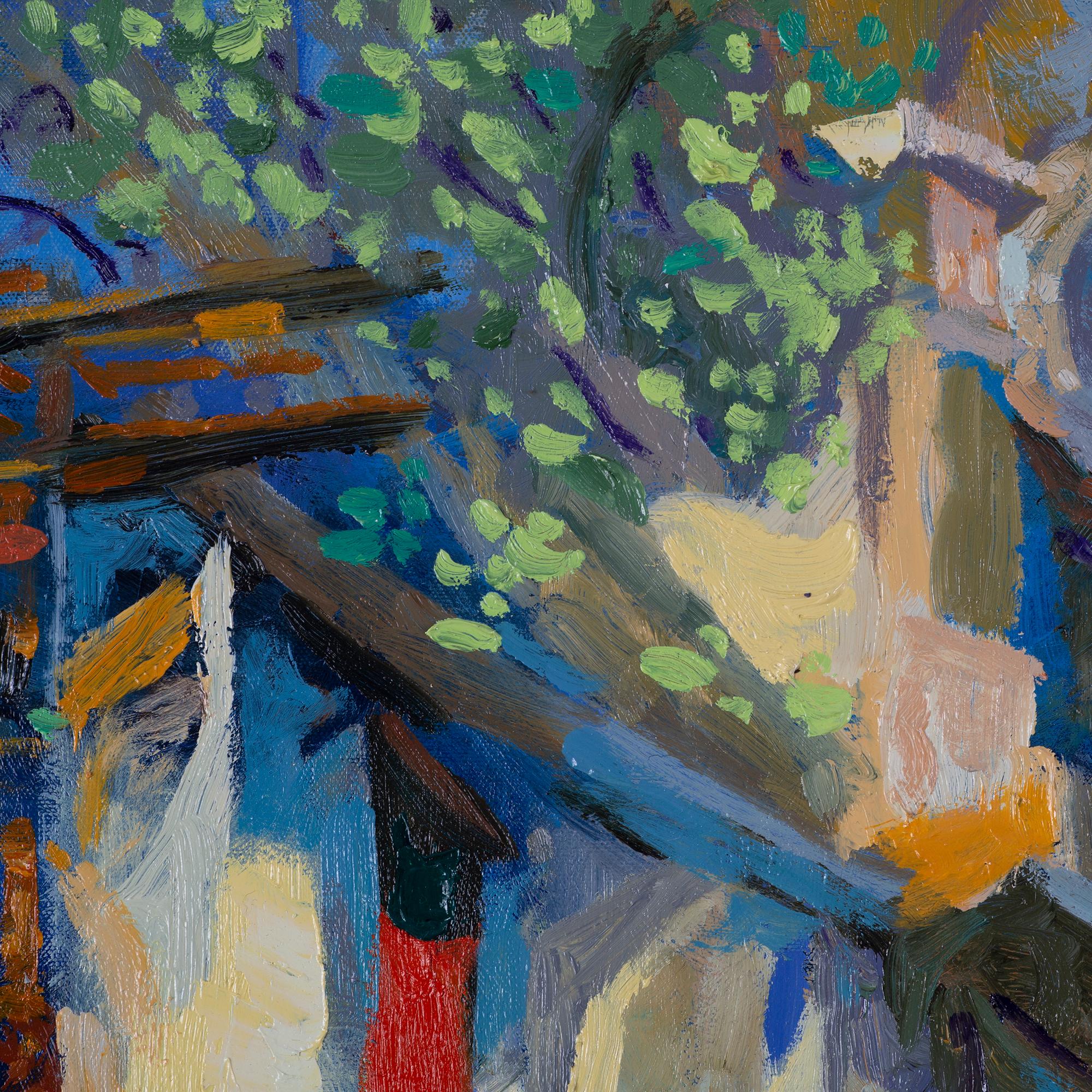 'Hang Bong Street' Impressionist Painting 2