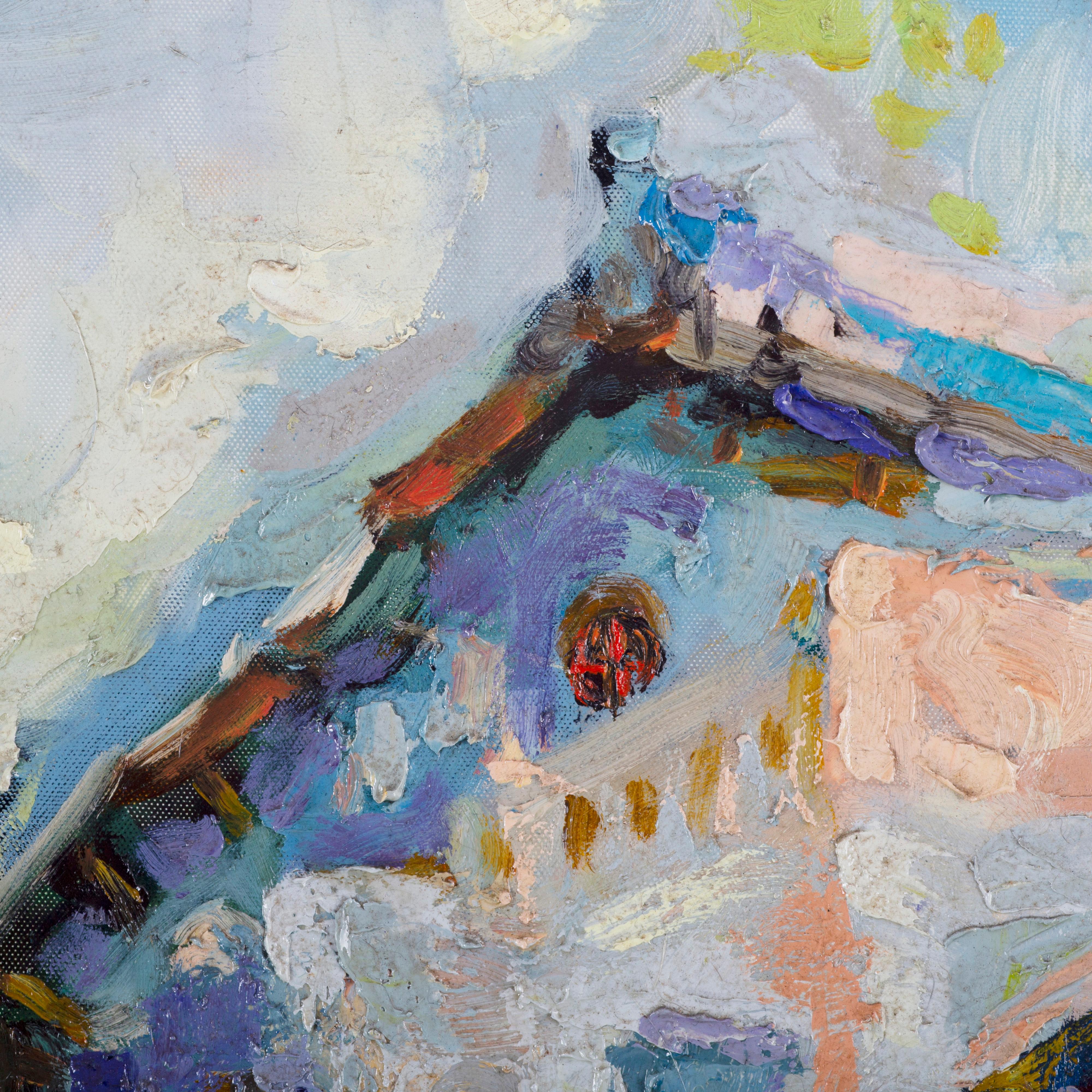 'Thanh Ha Lane' Impressionist Painting 1