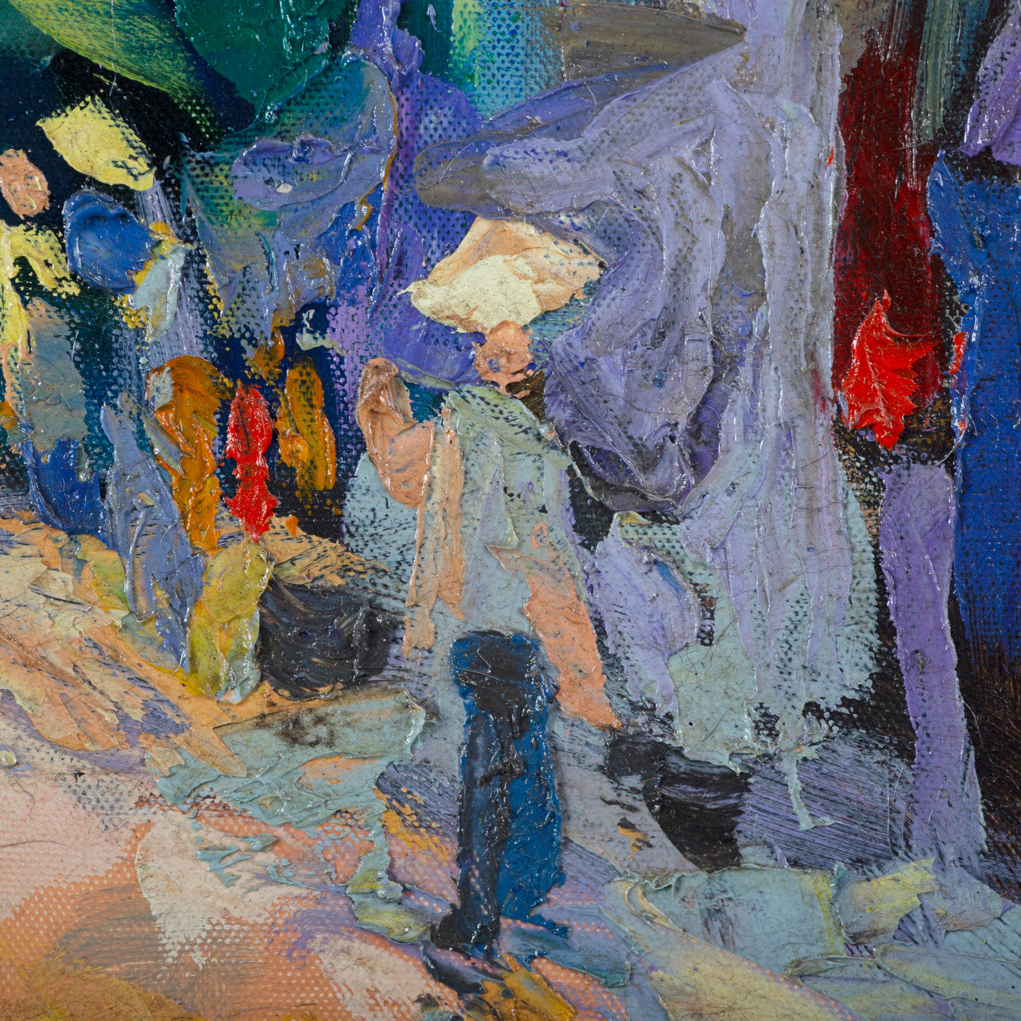 'Thanh Ha Lane' Impressionist Painting 3