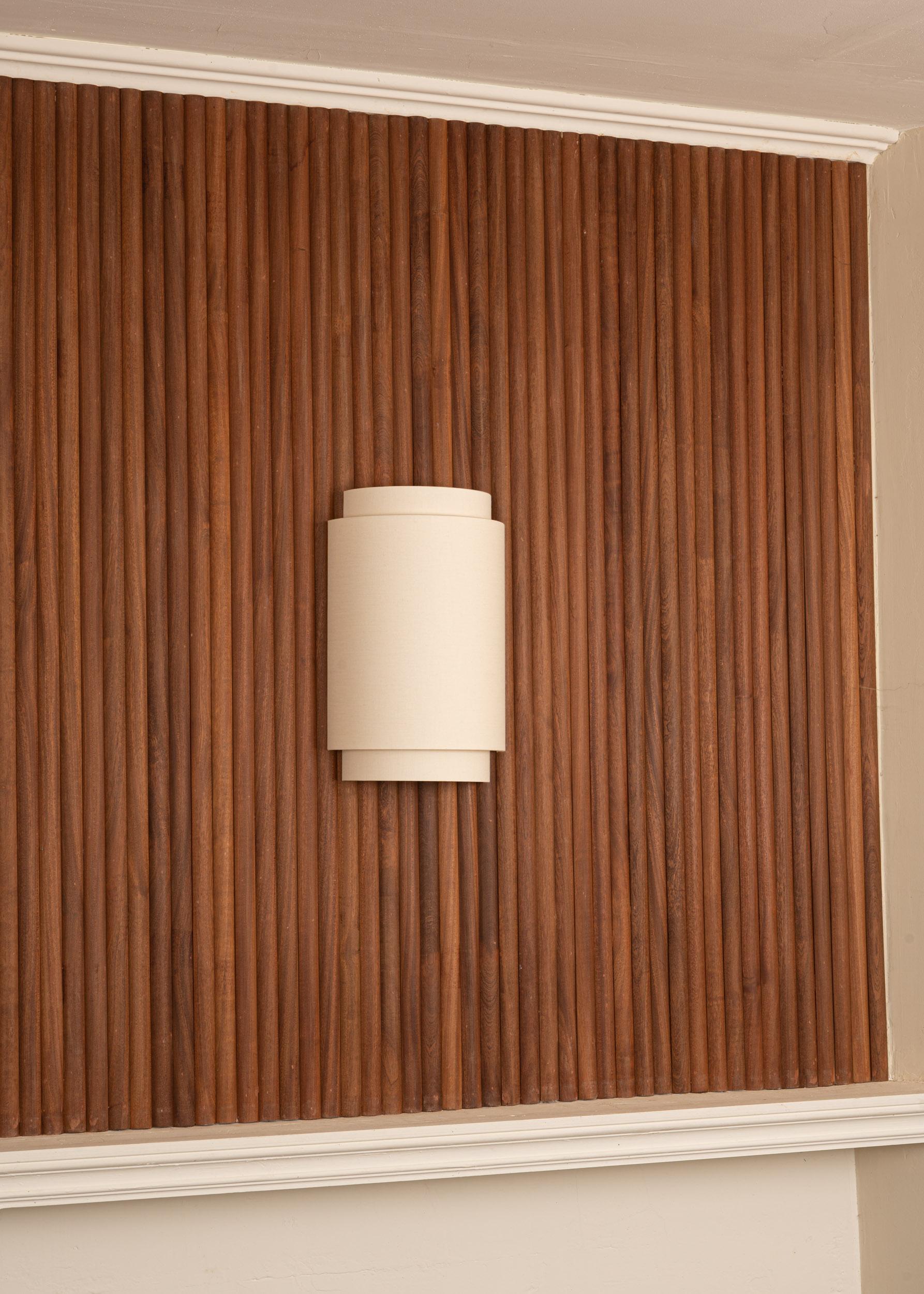 Other Duono Cotton Wall Sconce by Simone & Marcel For Sale