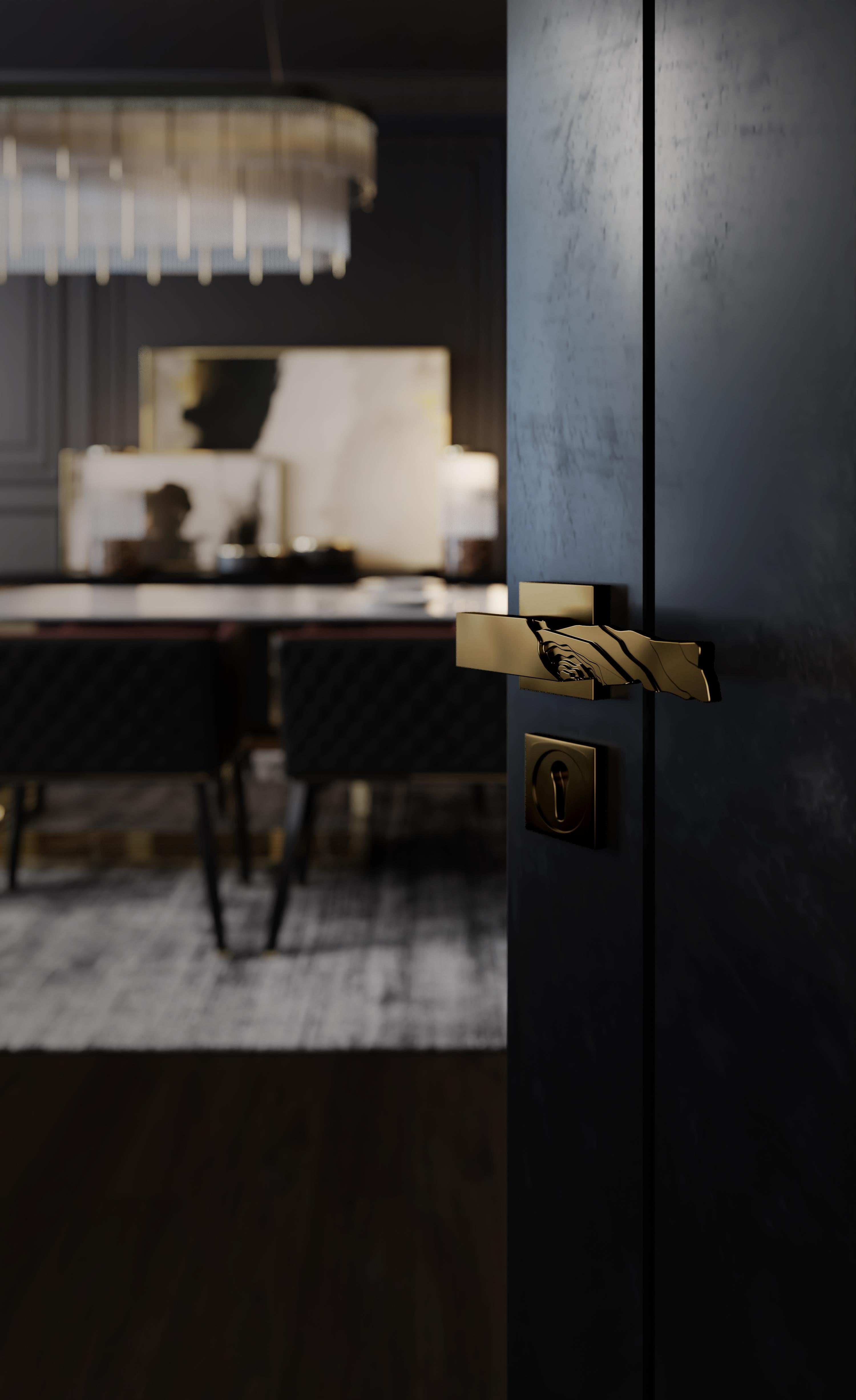 La leva per porta Duorum è un pezzo unico realizzato in ottone. Per crearlo, i nostri designer si sono ispirati al maestoso paesaggio della Valle del Douro, in Portogallo, nota per la sua bellezza e i suoi campi fertili. Con diverse finiture