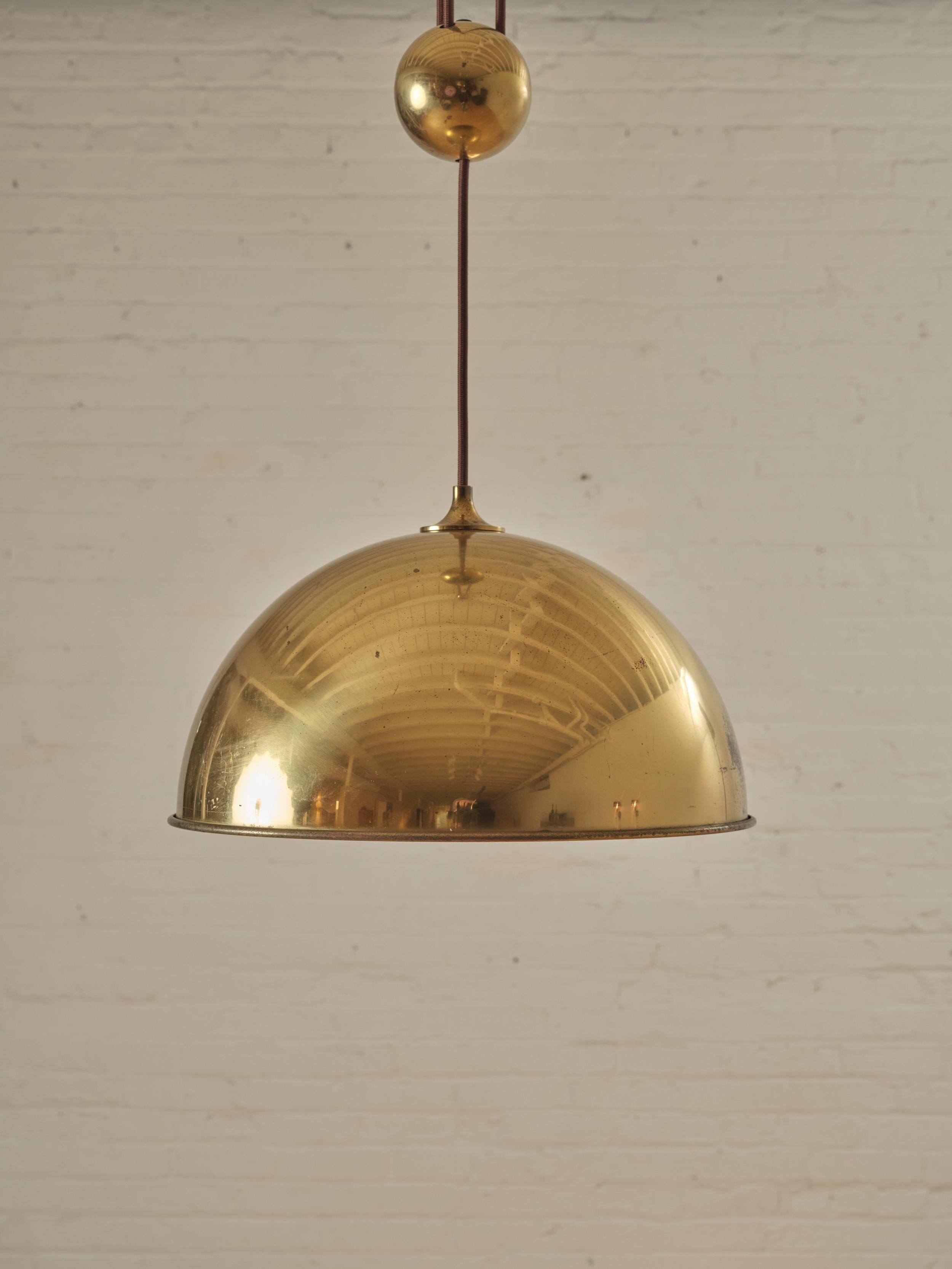 Polished 'Duos 36' Counter Balance Pendant by Florian Schulz