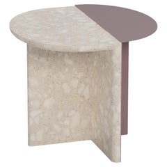 Fliederlackierter Duplex-Beistelltisch von Mambo Unlimited Ideas