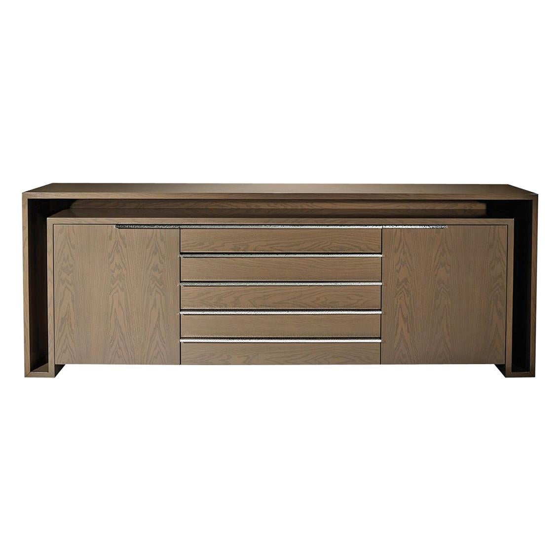 Duplo U Contemporary and Customizable Sideboard by Luísa Peixoto