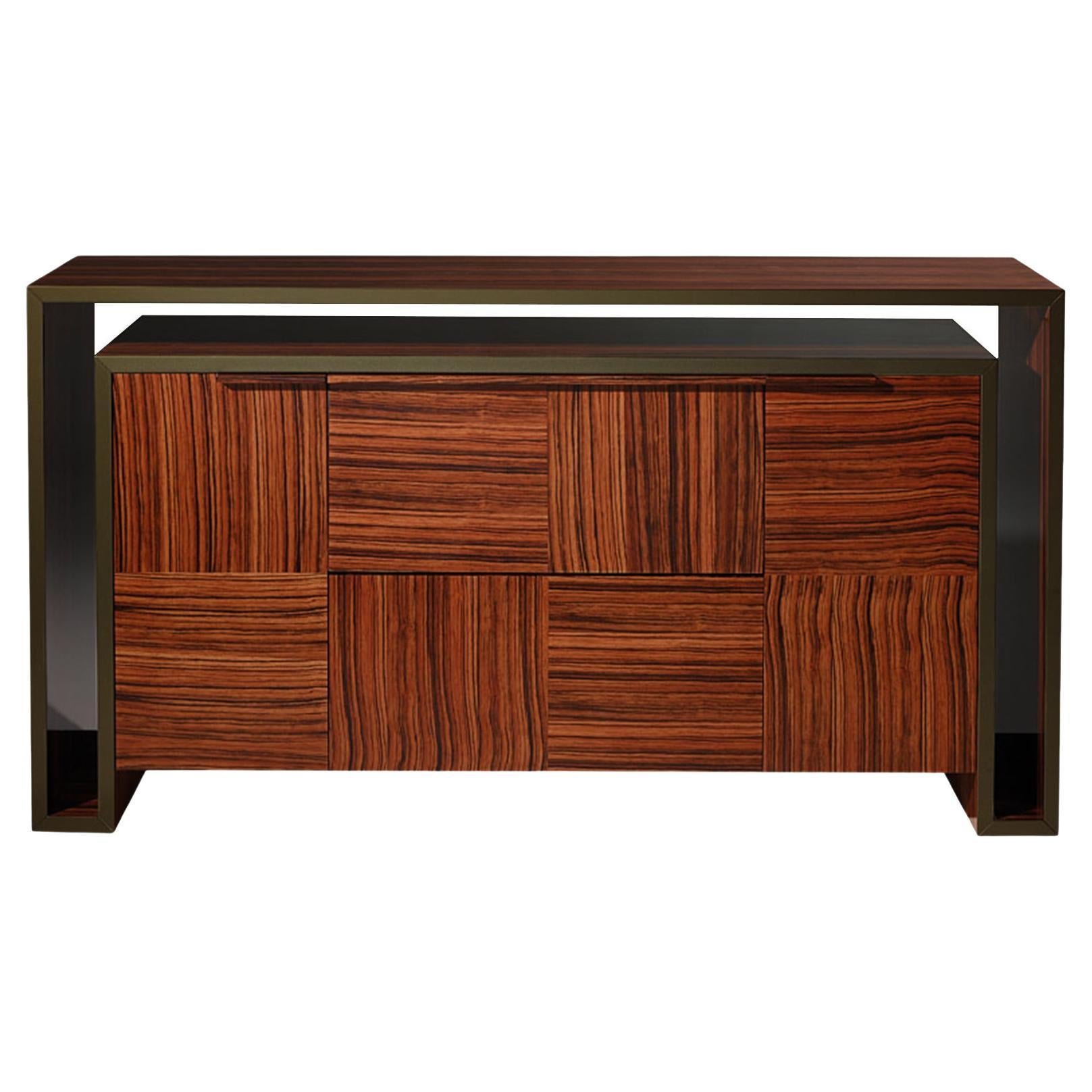 Duplo U Contemporary and Customizable Sideboard by Luísa Peixoto For Sale