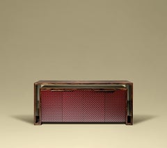 Duplo U Contemporary and Customizable Sideboard 'Cloud Texture" by Luísa Peixoto