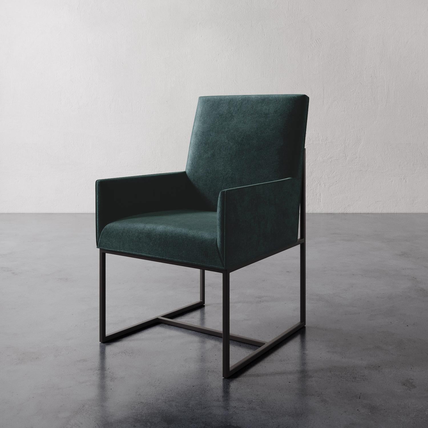 Dupont Esszimmer-/Schreibtischsessel aus strukturiertem Bouclé  von Christiane Lemieux im Zustand „Neu“ im Angebot in New York, NY