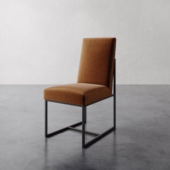Dupont Dining / Desk Side Chair in Performance Velvet by Christiane Lemieux