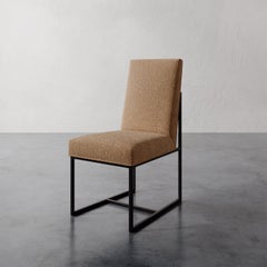 Dupont Dining / Desk Side Chair in  Textured Bouclé by Christiane Lemieux