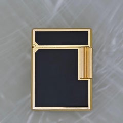 Briquet de poche S.T. Dupont "Laque de Chine":: vers 1980