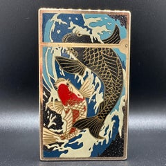 Dupont Maki-E (蒔絵, Gold Plated and Lacquer Rare Lighter
