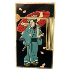 Dupont Maki-E (蒔絵, Samurai Gold Plated and Lacquer Rare Lights