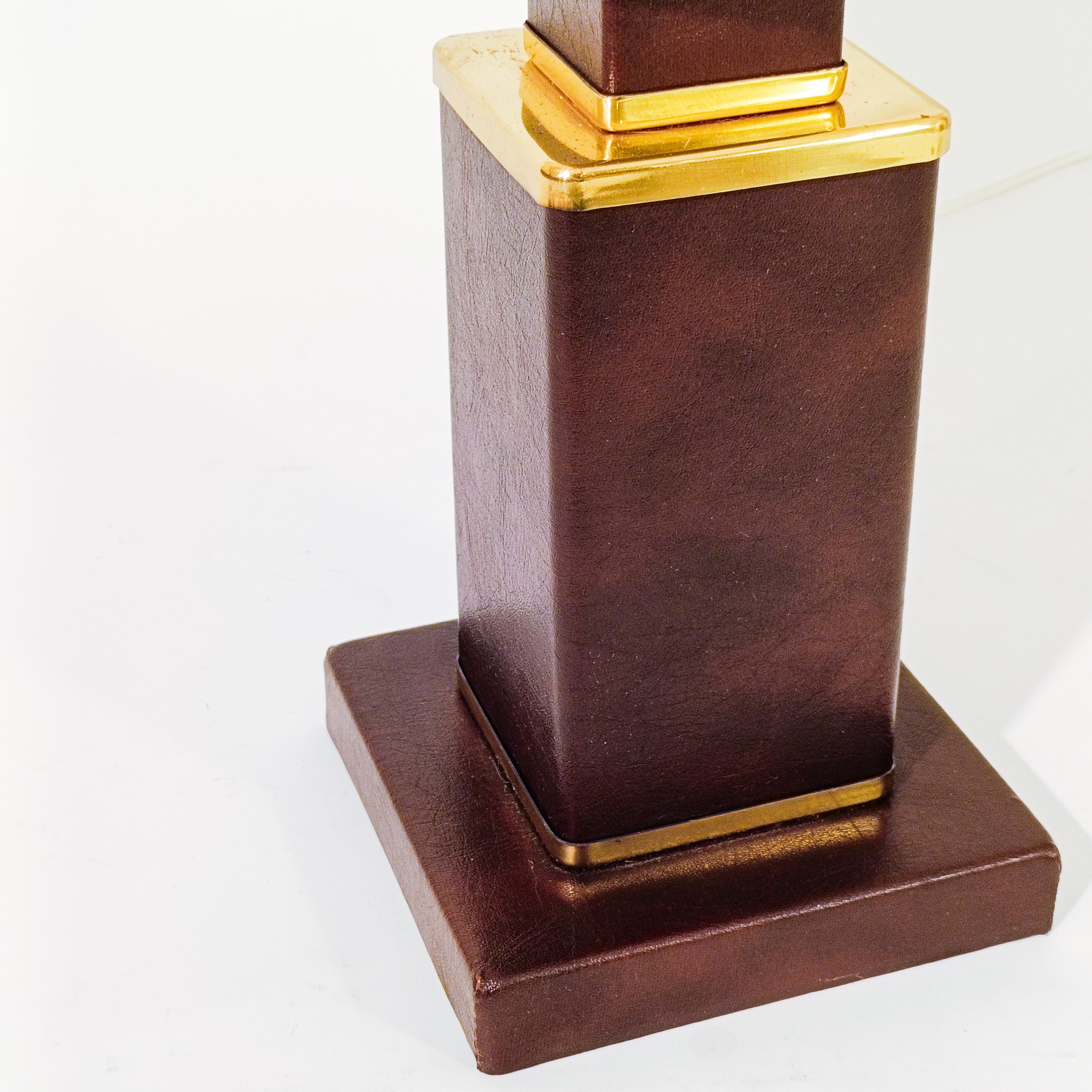 Dupré-Lafon. Art Deco and Hollywood Regency style table lamp, France, 1960s For Sale 11