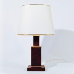 Dupré-Lafon. Lampada da tavolo in stile Art Déco e Hollywood Regency, Francia, anni '60