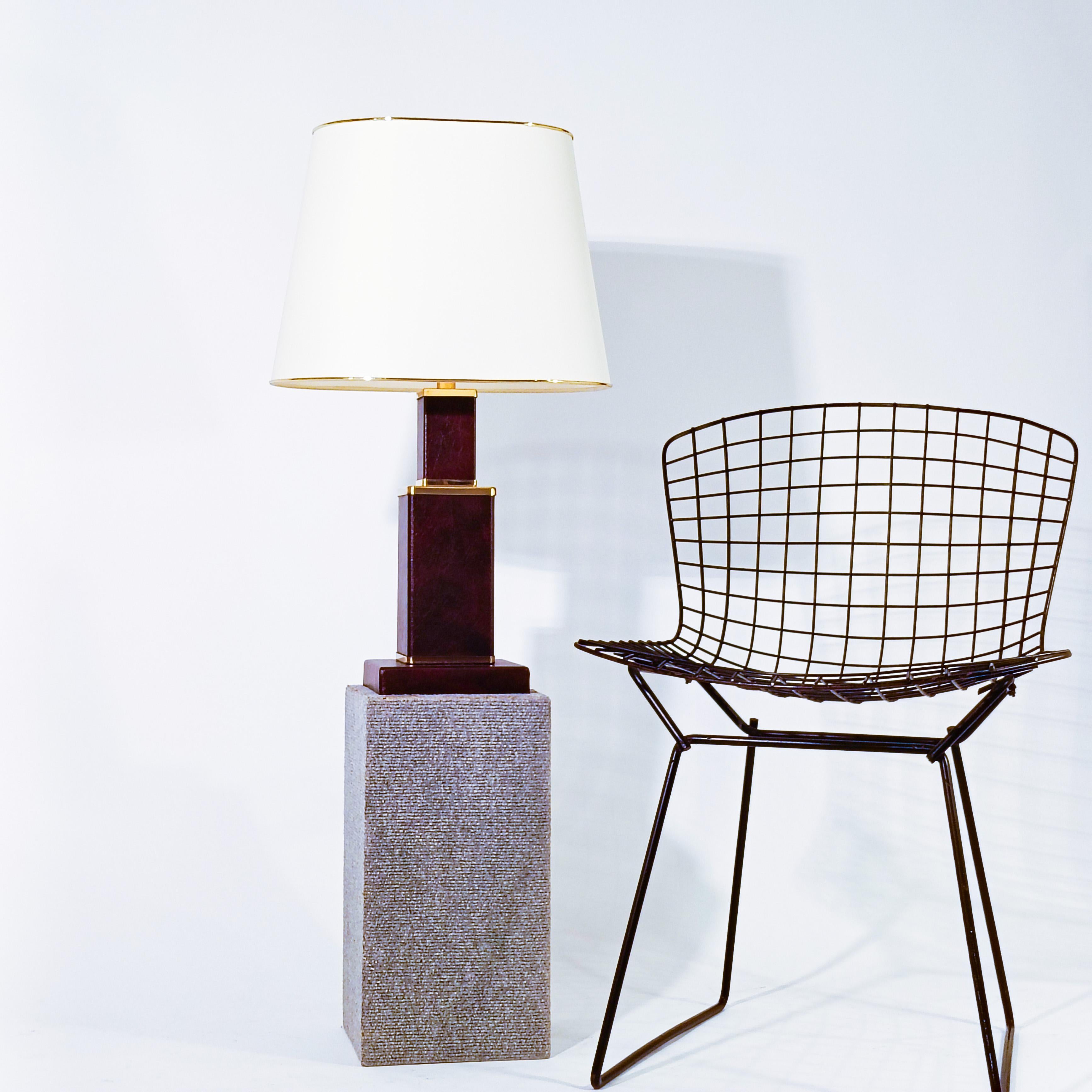 French Dupré-Lafon. Art Deco and Hollywood Regency style table lamp, France, 1960s For Sale