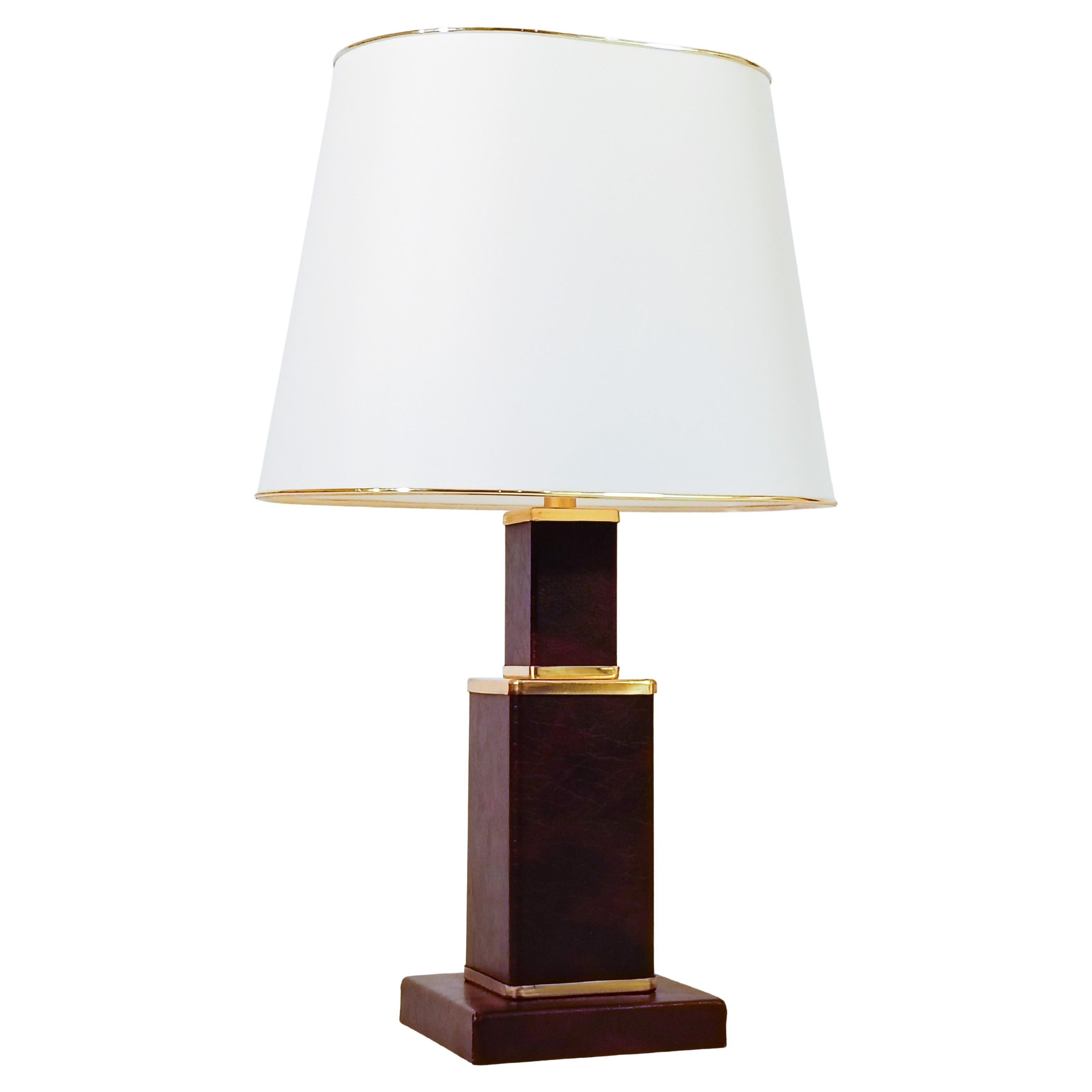 Dupré-Lafon. Art Deco and Hollywood Regency style table lamp, France, 1960s For Sale