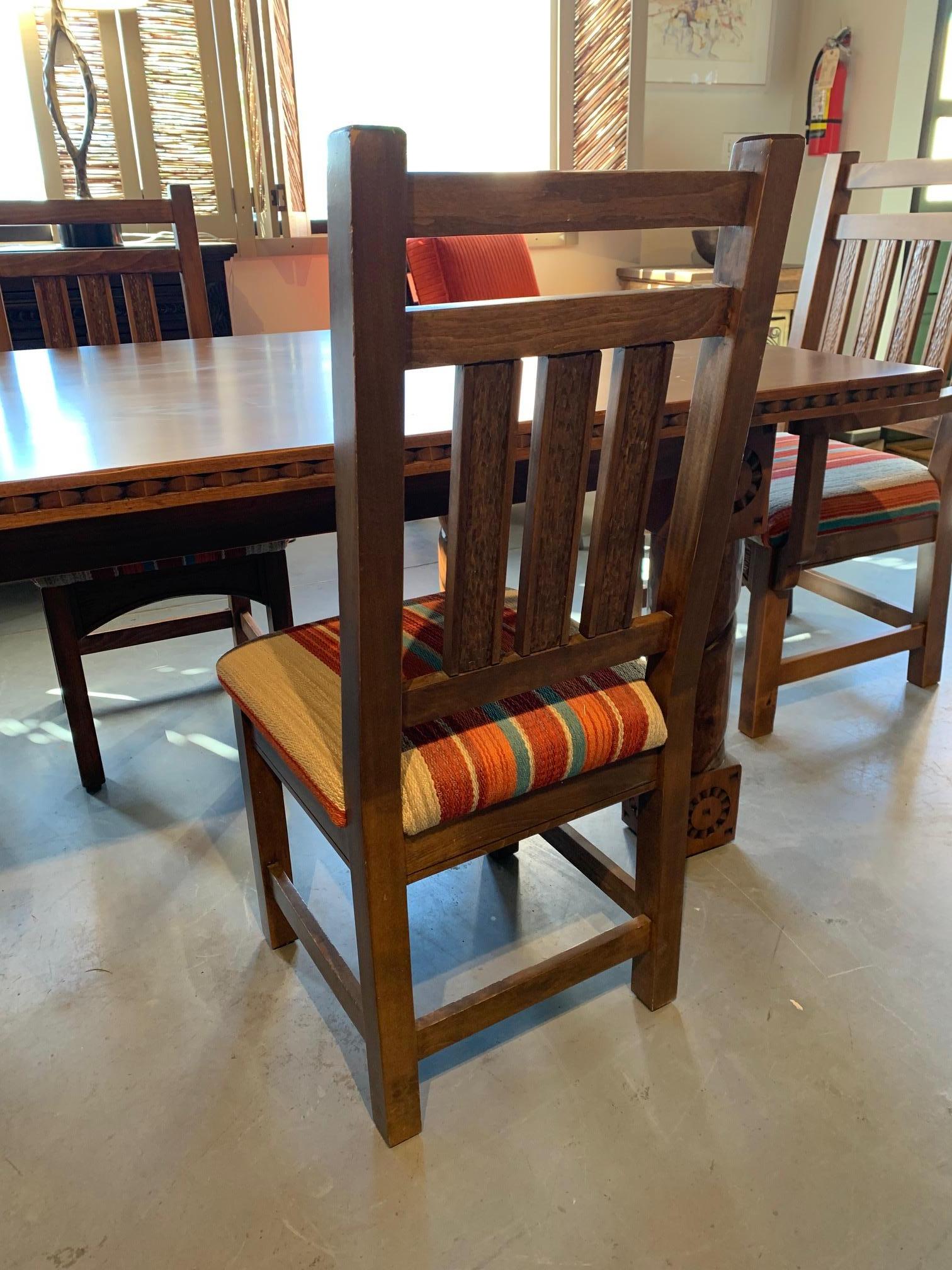 Carved Durango Dining Chair For Sale