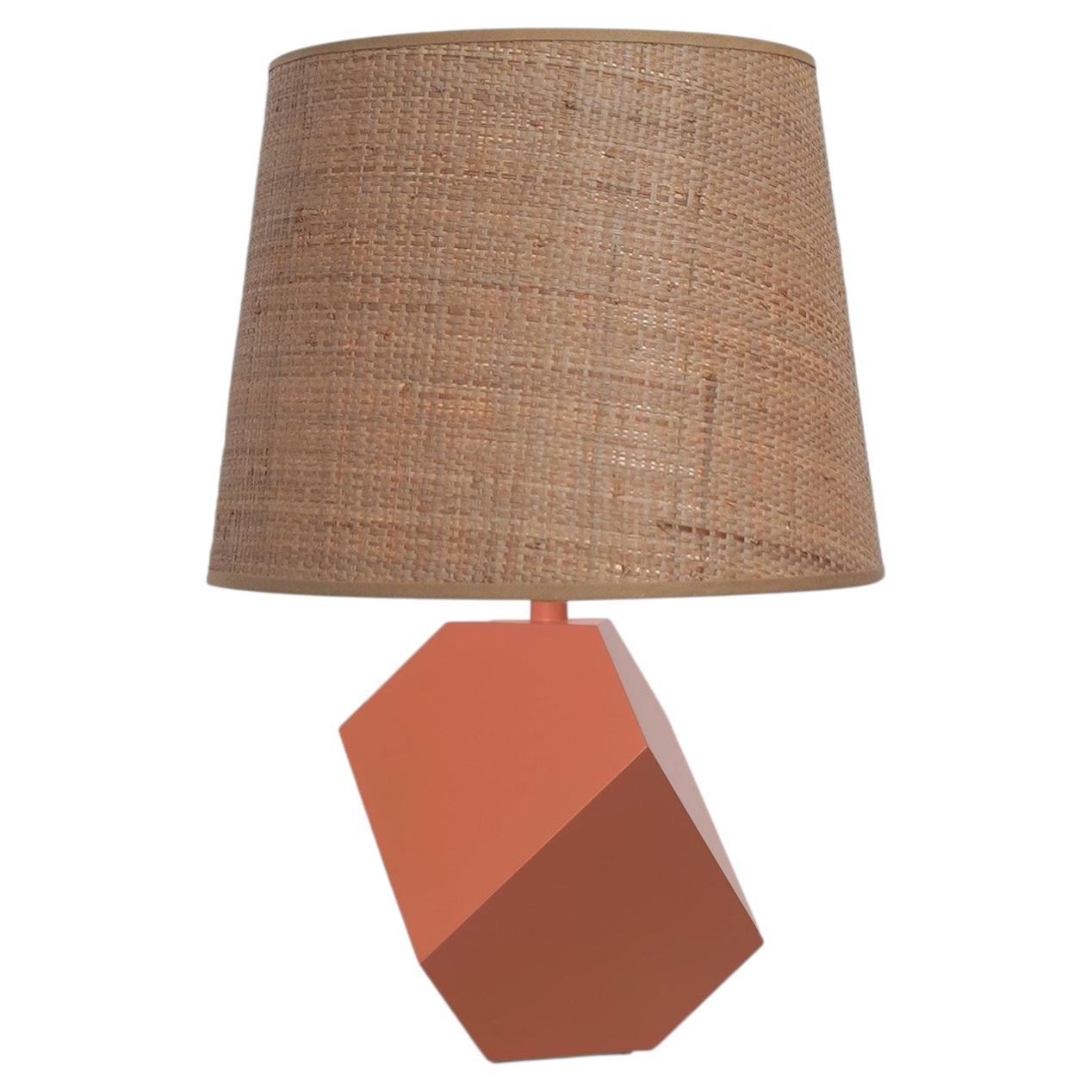 DÜRER TERRACOTTA table lamp by Nicolas Aubagnac, 2021 For Sale