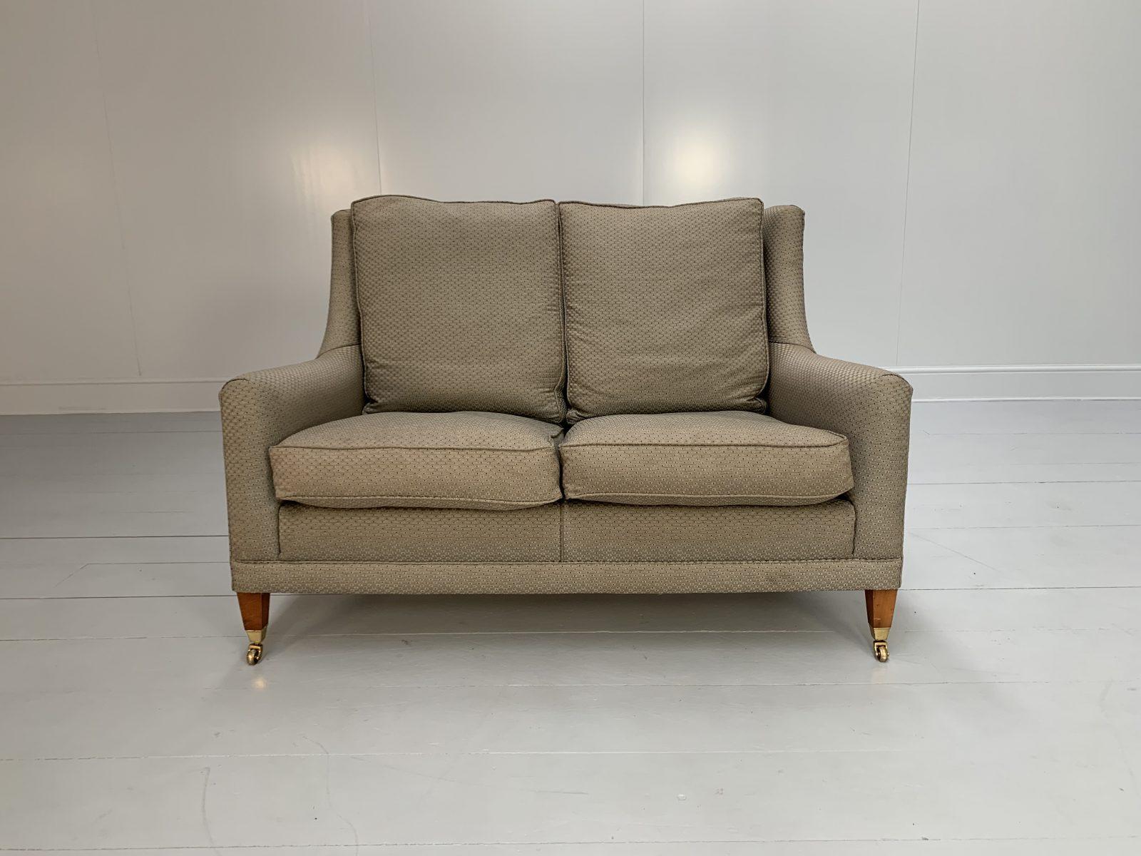 Hello Friends, and welcome to another unmissable offering from Lord Browns Furniture, the UK’s premier resource for fine Sofas and Chairs.

On offer on this occasion is a superb, majestic Duresta “Emma” Cushion-Back 2-Seat Sofa, dressed in a