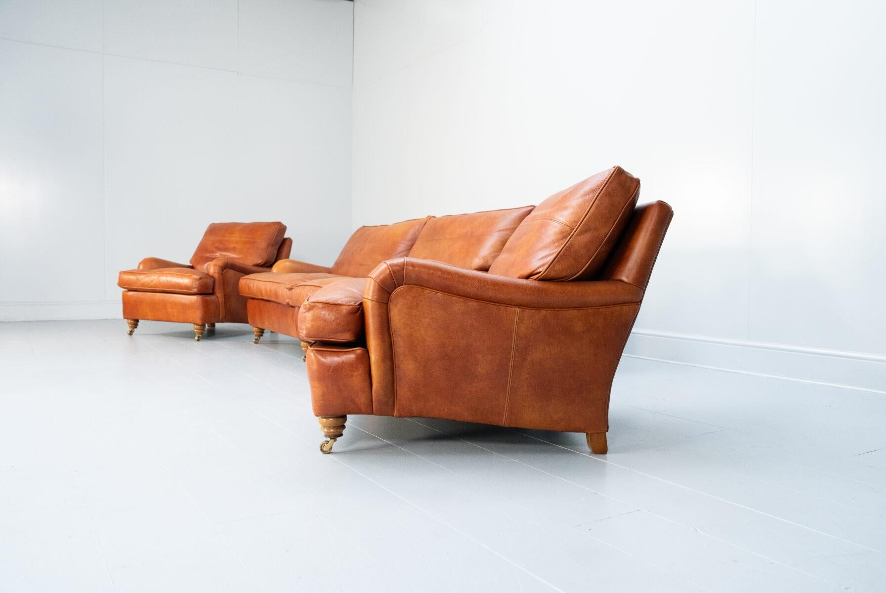 Ensemble canapé et 2 fauteuils 