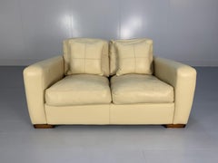 Duresta “Panther” 2-Seat Sofa – in Cream Leather
