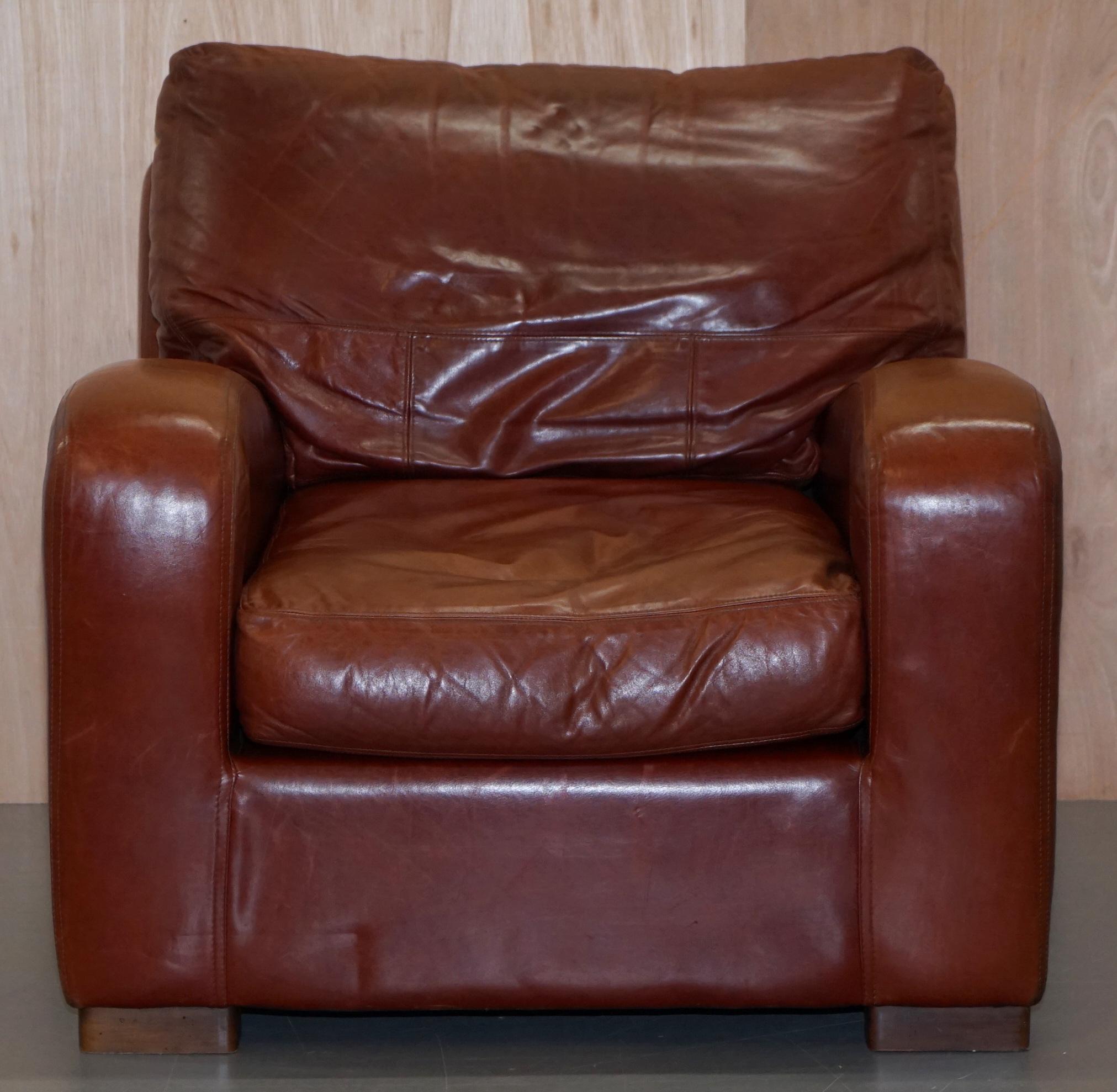 We are delighted to offer for sale this original Duresta Panther brown leather armchair RRP £2985

The armchair can be seen retailing online for £2985 

The Panther collection is inspired from the 1920s club seating, the style and charm of this