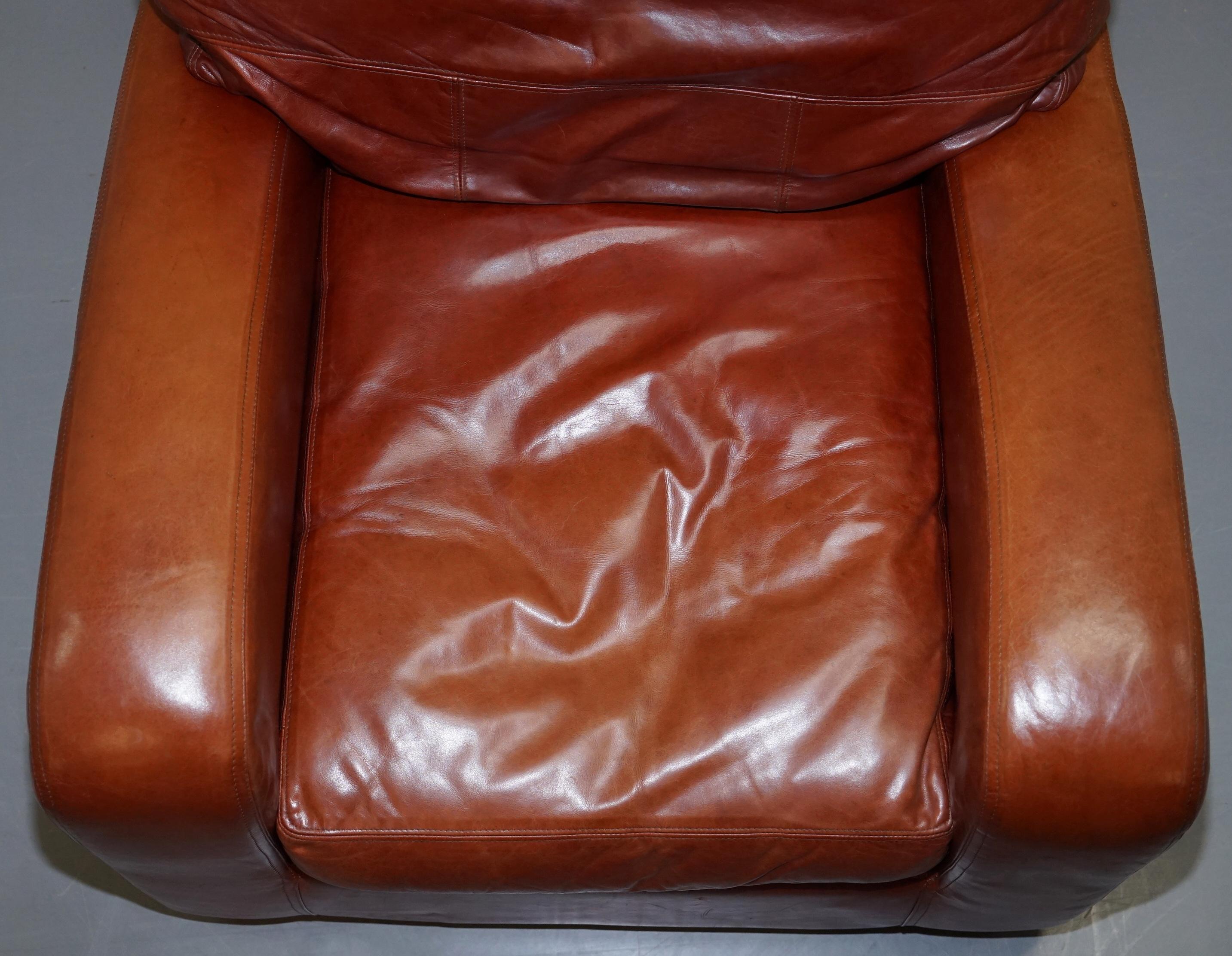 feather armchair
