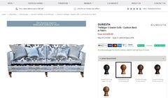 DURESTA TRAFALGA 2.5 SEAT KNOLL SOFA WHiCH IS PART OF A LARGE SUITE