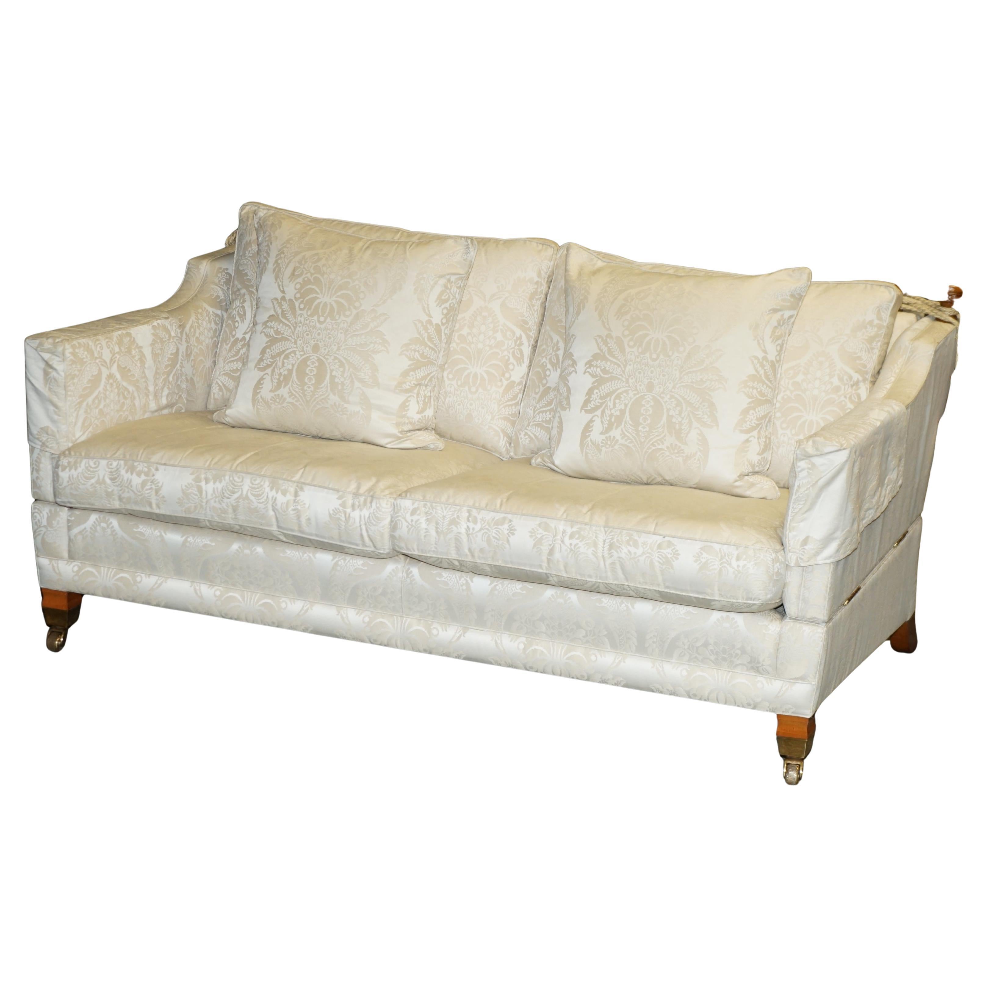 DURESTA TRAFALGA 2.5 SEAT KNOLL SOFA WHiCH IS PART OF A LARGE SUITE For Sale