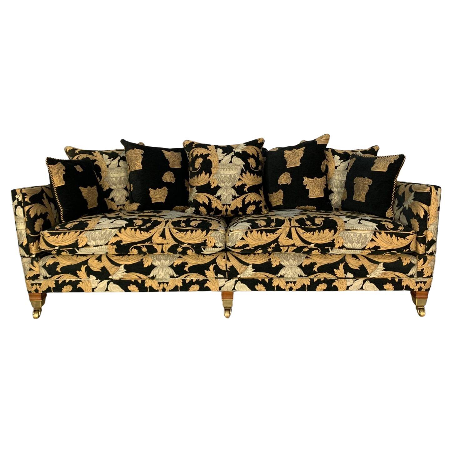 Duresta "Trafalgar" 3-Seat Sofa - In Corinthian Fabric