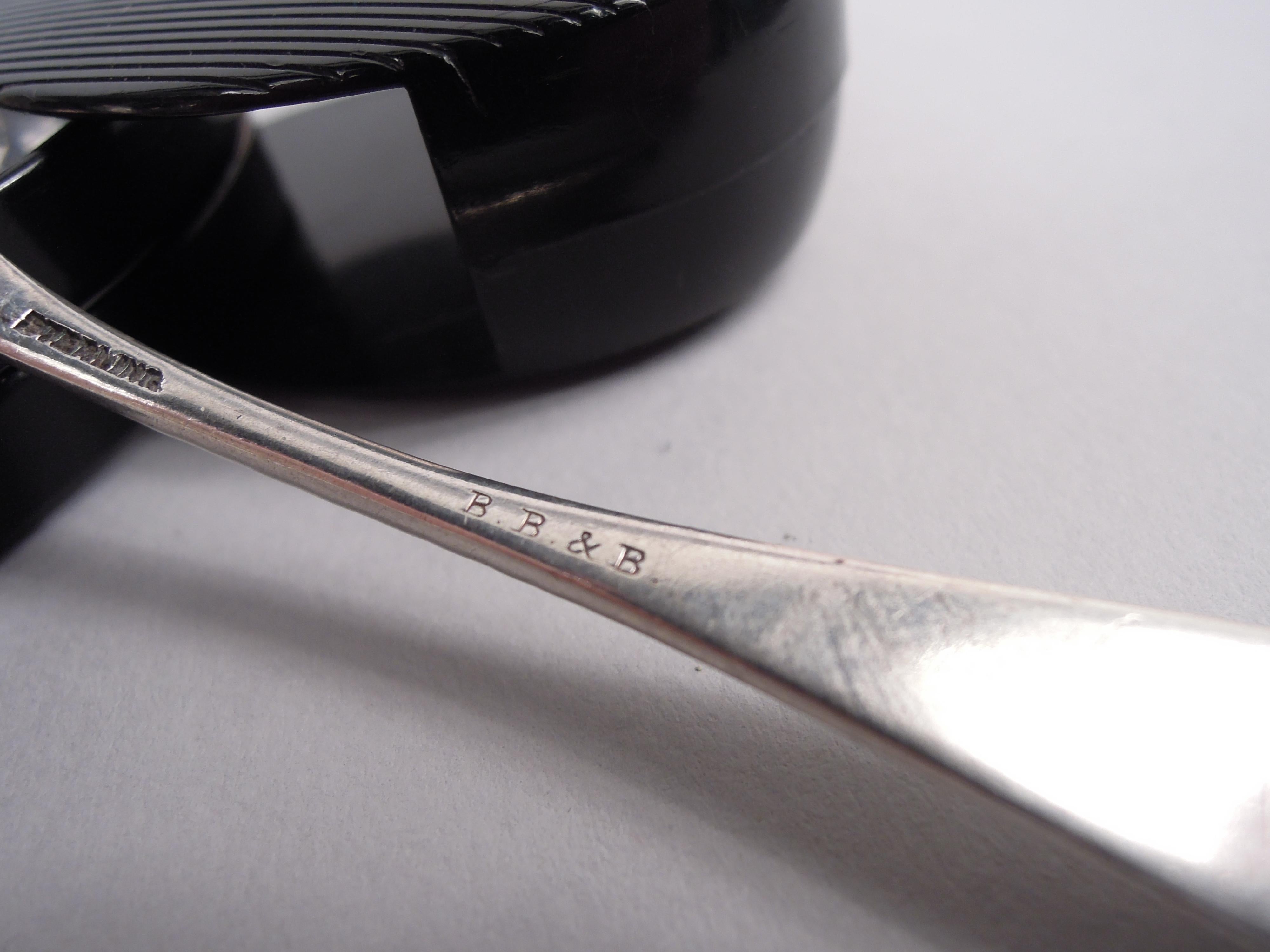 Durgin Cucharas Demitasse de caza y pesca de metal mixto japonesas 3