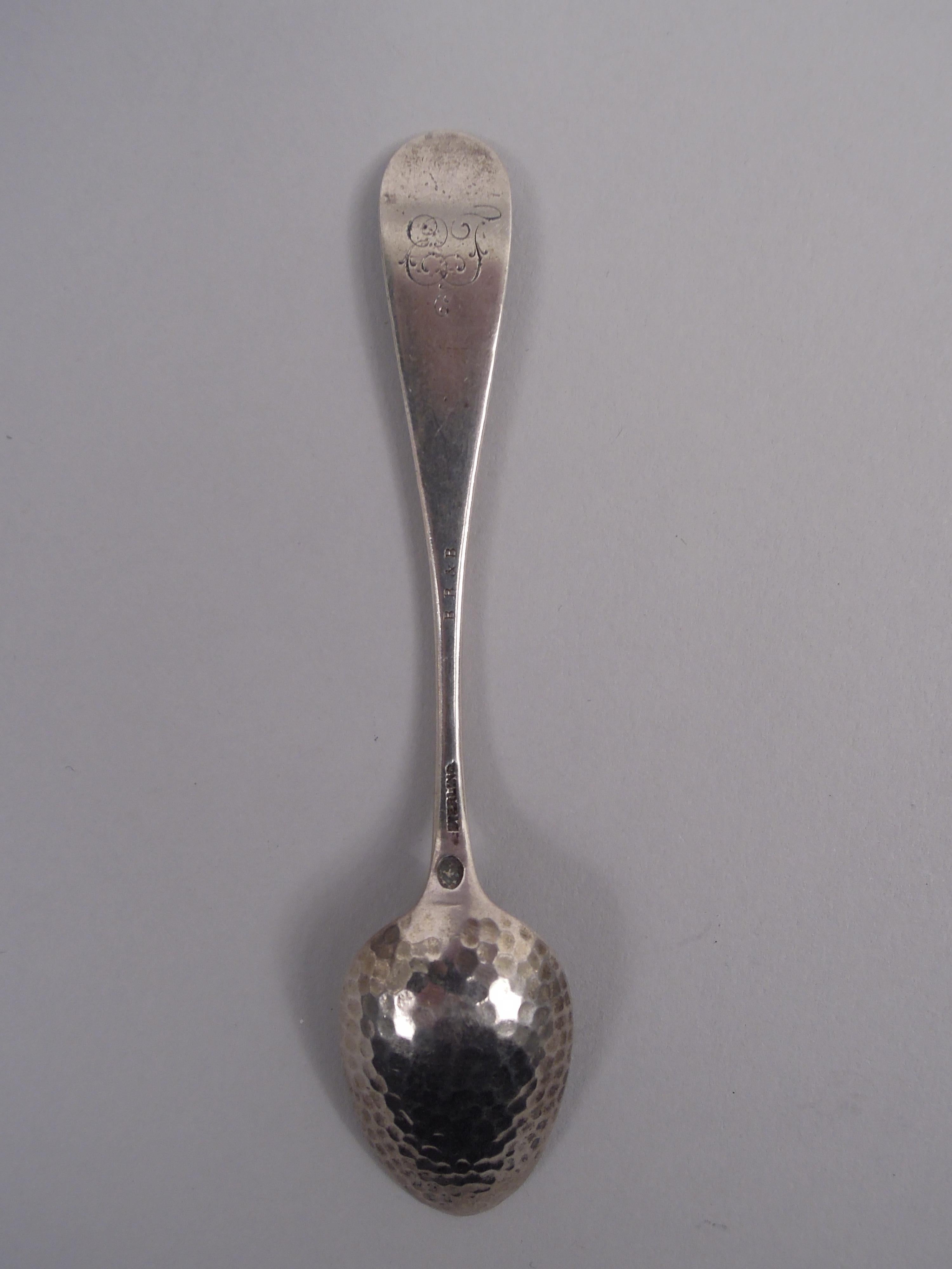 Durgin Cucharas Demitasse de caza y pesca de metal mixto japonesas Estadounidense