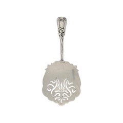 Durgin New Art Narcissus Daffodils Pierced Cucumber Server #23332